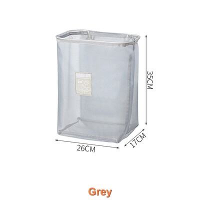 2992 Seinale kinnitatav vannitoa pesupesemisvahend Kokkupandav pesukorv Pesukott määrdunud riiete jaoks Koduhoiukott