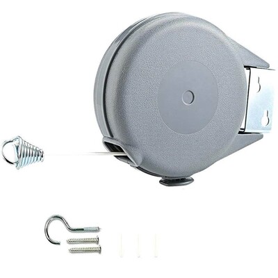 Sissetõmmatav riidenöör siseruumide välistingimustes kasutamiseks, vastupidav 30 naela riidenöör Sissetõmmatav ruumisäästlik pesunöör