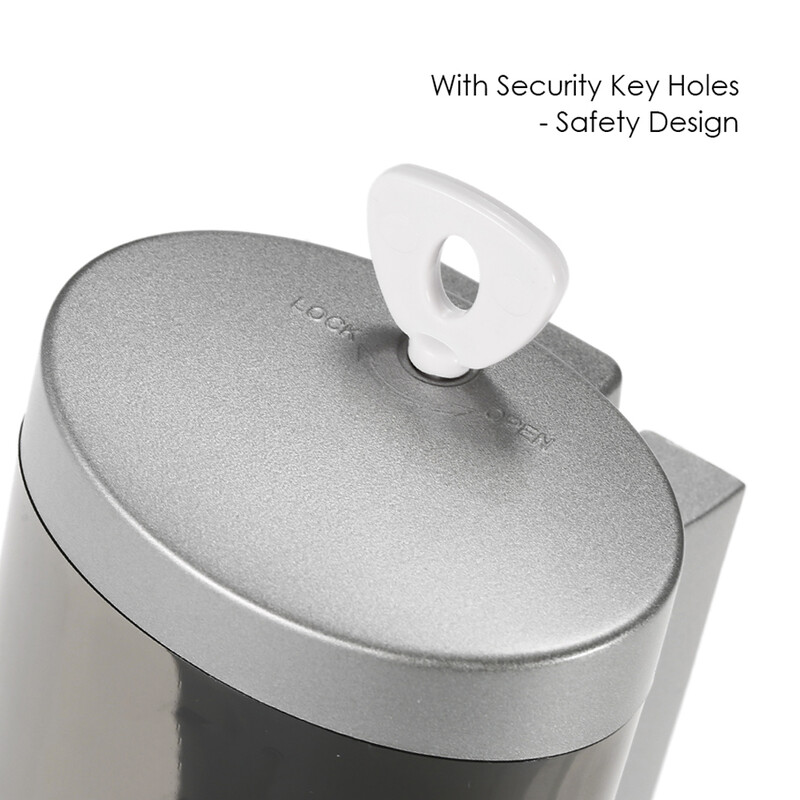 Seebi dosaator seinakinnitusega vedel šampoon dušigeeli dosaator kätepuhastusvahend pesuruumi losjoon vannitoa ja tualettruumi hotelli jaoks 200 ml