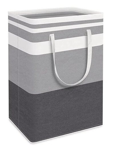 Uus veekindlast riidest pesukorv Lihtsad rõivad Mitmesugused hoiukast Kokkupandav kott Suure mahutavusega pesukorv