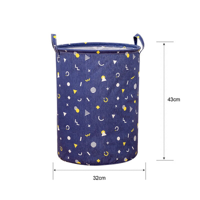 Korraldaja Lõuend pesukorv Veekindel suure mahutavusega pesutakistus Määrdunud riiete hoiukorv Mänguasja kodune hoiukast 45x35