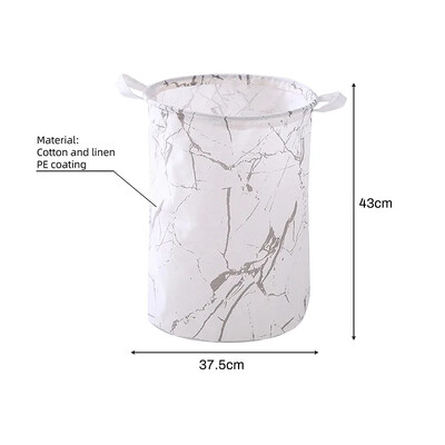 Korraldaja Lõuend pesukorv Veekindel suure mahutavusega pesutakistus Määrdunud riiete hoiukorv Mänguasja kodune hoiukast 45x35