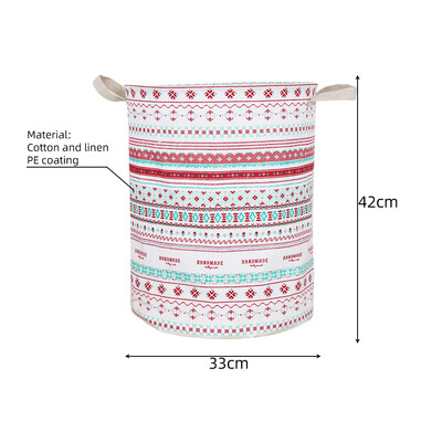 Korraldaja Lõuend pesukorv Veekindel suure mahutavusega pesutakistus Määrdunud riiete hoiukorv Mänguasja kodune hoiukast 45x35