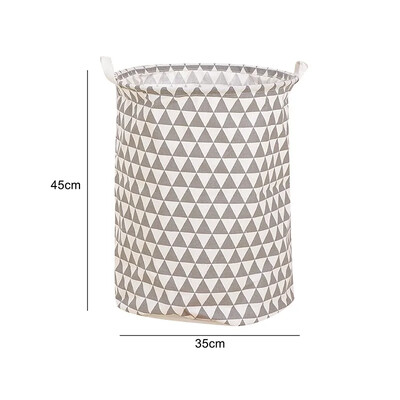 Korraldaja Lõuend pesukorv Veekindel suure mahutavusega pesutakistus Määrdunud riiete hoiukorv Mänguasja kodune hoiukast 45x35