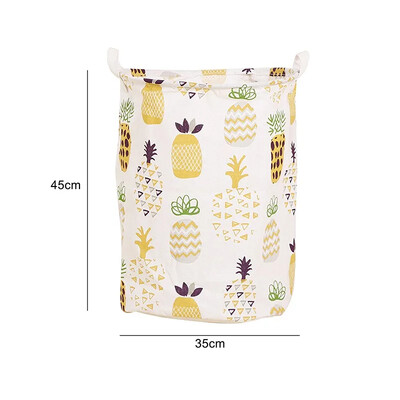 Korraldaja Lõuend pesukorv Veekindel suure mahutavusega pesutakistus Määrdunud riiete hoiukorv Mänguasja kodune hoiukast 45x35