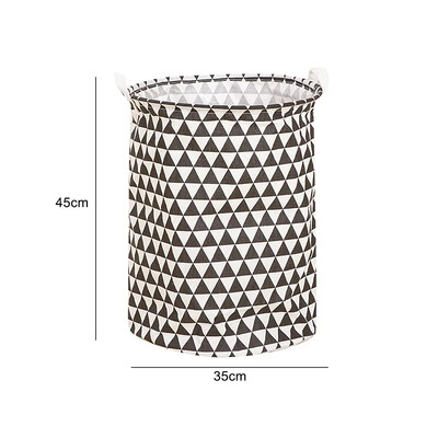 Korraldaja Lõuend pesukorv Veekindel suure mahutavusega pesutakistus Määrdunud riiete hoiukorv Mänguasja kodune hoiukast 45x35