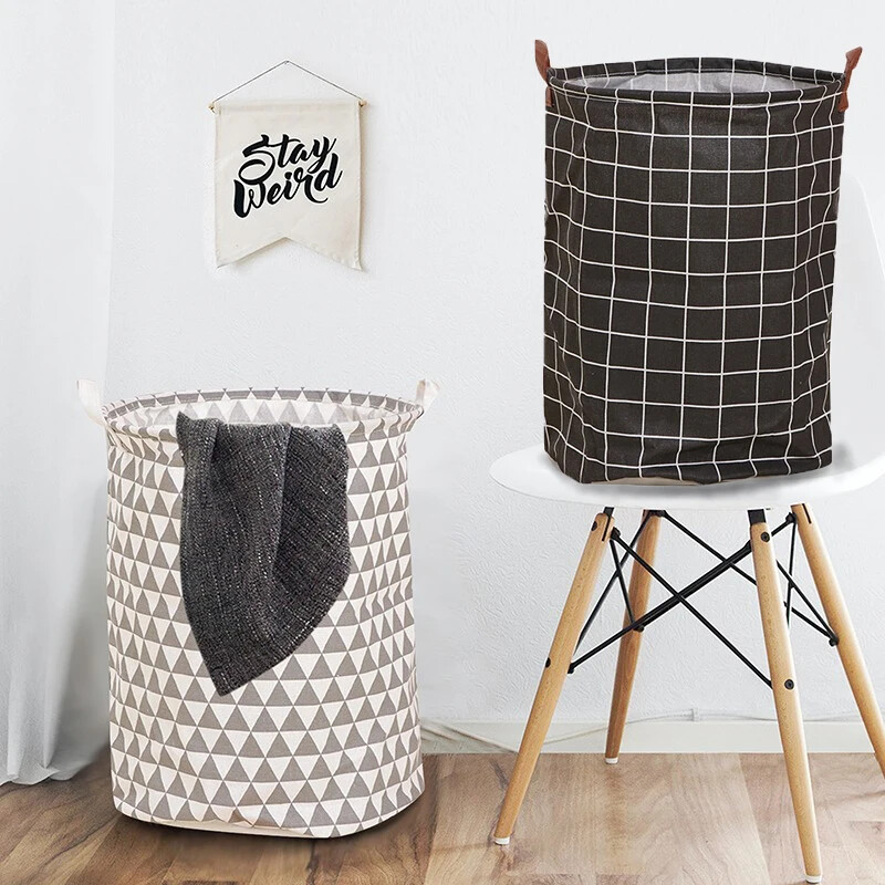 Korraldaja Lõuend pesukorv Veekindel suure mahutavusega pesutakistus Määrdunud riiete hoiukorv Mänguasja kodune hoiukast 45x35