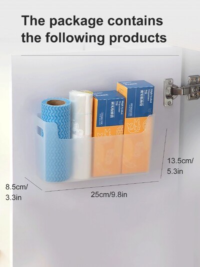 WORTHBUY multifunktsionaalne hoiustamisrest Föönihoidik Kosmeetikavahendite hoidik Seinale kinnitatav stantsivaba vannitoariiul