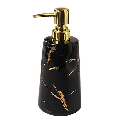 Seebi dosaator Vastupidav käsitsi pumbaga kreemipudel, praktiline 17 untsi, tühi keraamika hotelli töölauale pesuköögi jaoks vannituppa