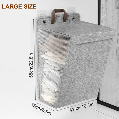 Suure mahutavusega rippuv pesukorv, takistab ruumisäästlikku kokkupandavat veekindlat riiet nukkude hoiukott vannitoa jaoks