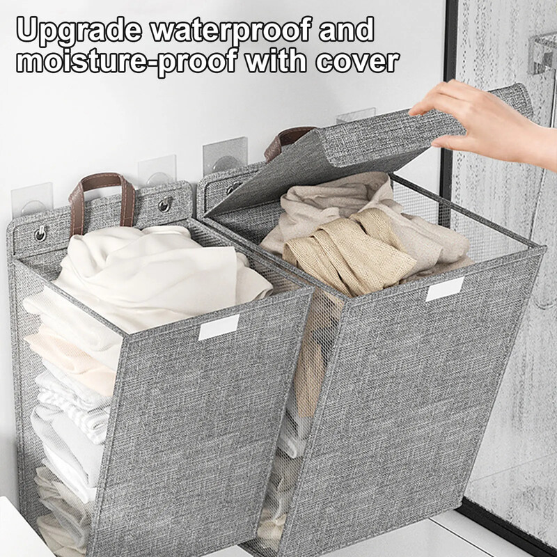 Suure mahutavusega rippuv pesukorv, takistab ruumisäästlikku kokkupandavat veekindlat riiet nukkude hoiukott vannitoa jaoks