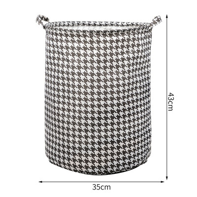 Didelės talpos skalbinių krepšelis Nešvarių drabužių krepšelis Audinys Skalbinių krepšelis Sulankstomas laikymo krepšelis Buitinė laikymo dėžutė Nešiojama