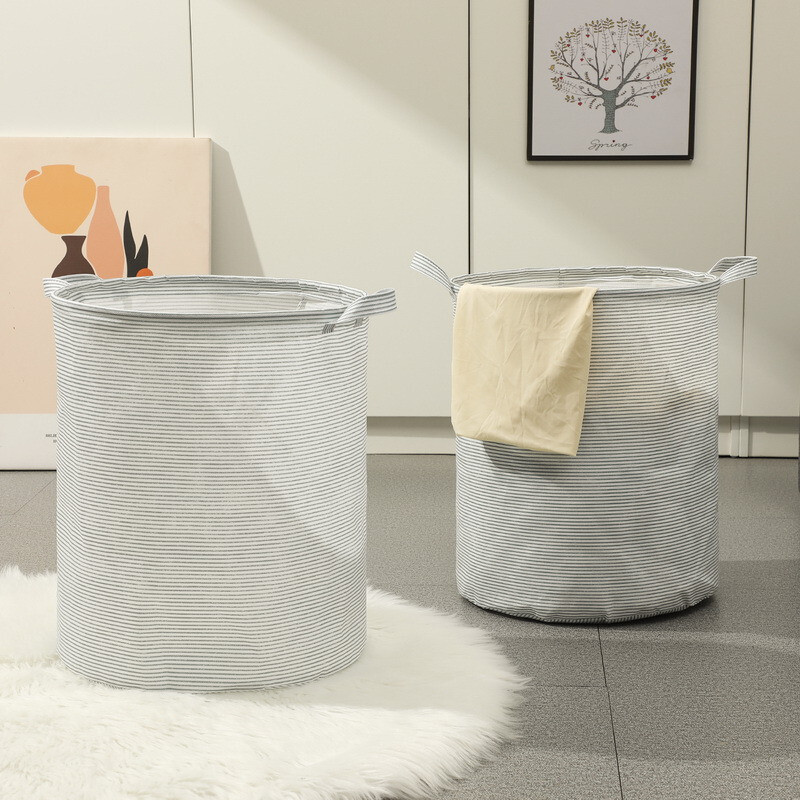 Didelės talpos skalbinių krepšelis Nešvarių drabužių krepšelis Audinys Skalbinių krepšelis Sulankstomas laikymo krepšelis Buitinė laikymo dėžutė Nešiojama