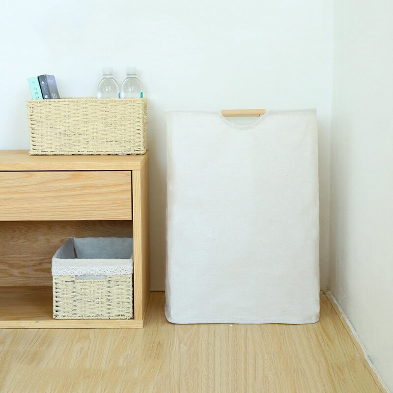 Suure mahutavusega pesu hoiuruum Määrdunud riiete hoiukorv käepideme tõkkega Kokkupandav pesukorv Vannitoa tarvikud