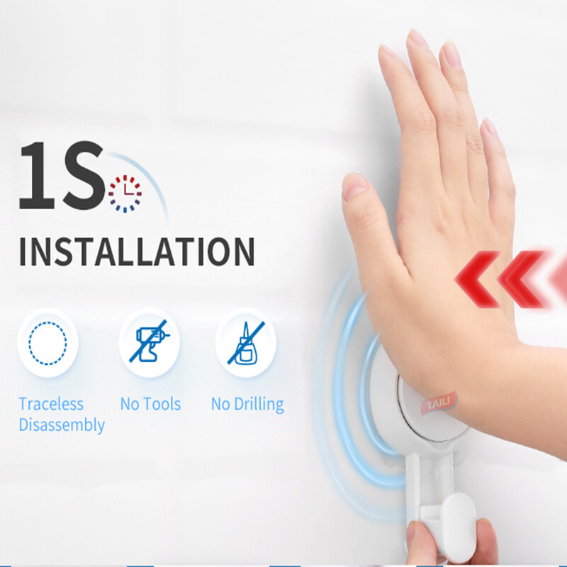 Αφαιρούμενοι γάντζοι βεντούζας βεντούζας ρόμπα μπάνιου Θήκη πετσέτας Γάντζος κουζίνας σπιτιού Καθημερινά αξεσουάρ