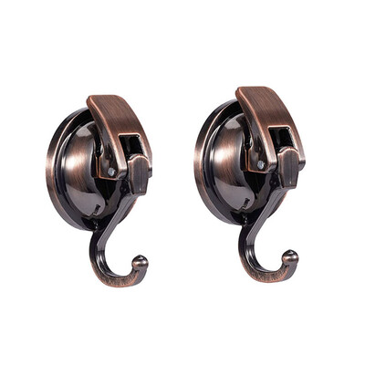 2 pakuočių galingi vakuuminio siurbimo puodelio kabliukai Nematomi, nesitraukiantys vonios ir virtuvės sieniniai kabliukai su stipriais vakuuminiais siurbtukais