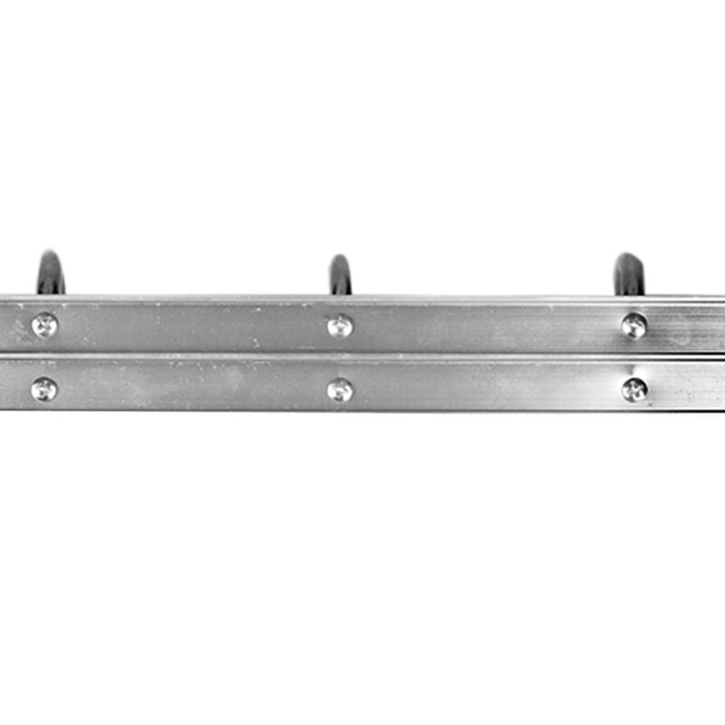 5/6/7 Skylės Aliuminio lydinio Sieniniai Kabliukai Paltai Drabužiai Rankšluosčiai Skrybėlė Eilė Kabliukai Kabykla 360x31mm/435x31mm/510x31mm