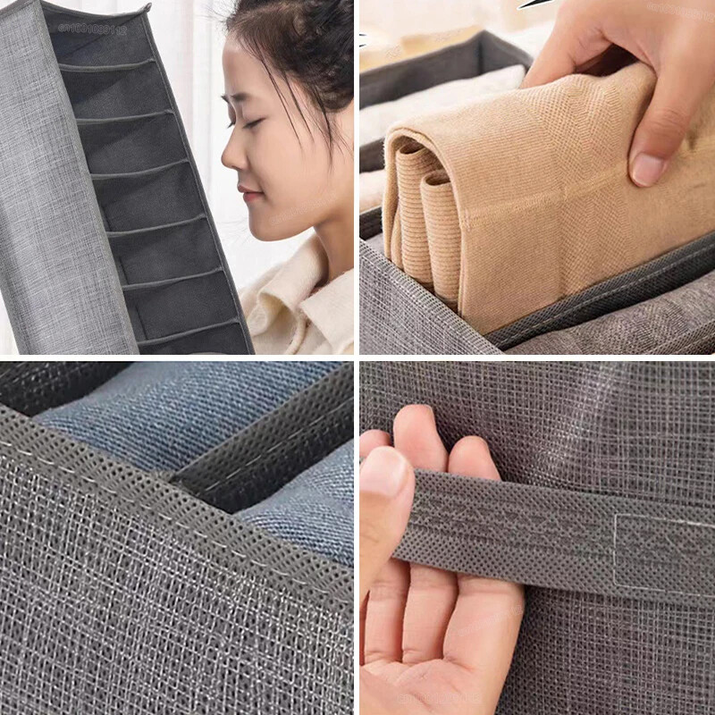 Aluspesu Rinnahoidja Korraldaja Hoiukast Aluspüksid Sokid Hoiukarbid Riidekapp Riided Organiseerija Sahtlid Eralduskarbid