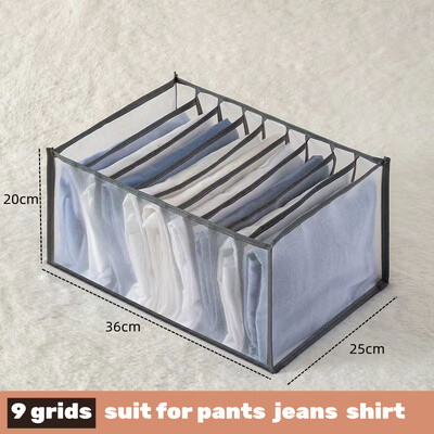 Organizator za donje rublje Čarape Grudnjak Hlače Šal Kravata Kutija za pohranu Traperice Organizacija odjeće Pregrade za ladice Organizator za odjeću