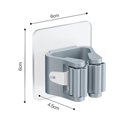 Mopihoidja Isekleepuv harjaalus Seinale paigaldatav mopi tugi pühkimishari konks Hoiukorraldaja Vannitoa köögitarvikud