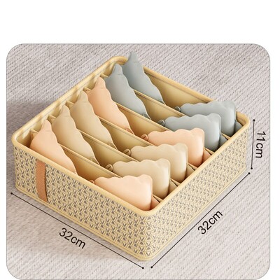 Cutie de depozitare pentru șosete pentru lenjerie intimă, tip sertar, cutie de organizare pentru căminul studenților de uz casnic multifuncțional, dulap, depozitare despărțitoare