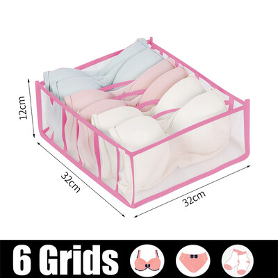 3/6/7/11Girds aluspesu korraldaja Kokkupandav kodukapp jagaja Hoiukast Kapp Sahtel Korraldajad Sokid Rinnahoidja Hoiukorraldaja