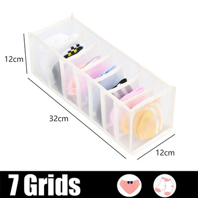 3/6/7/11Girds aluspesu korraldaja Kokkupandav kodukapp jagaja Hoiukast Kapp Sahtel Korraldajad Sokid Rinnahoidja Hoiukorraldaja