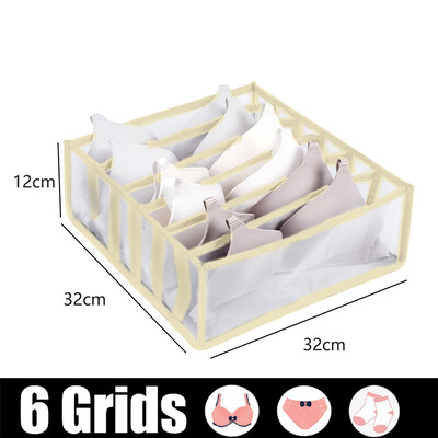 3/6/7/11Girds aluspesu korraldaja Kokkupandav kodukapp jagaja Hoiukast Kapp Sahtel Korraldajad Sokid Rinnahoidja Hoiukorraldaja