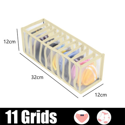 3/6/7/11Girds aluspesu korraldaja Kokkupandav kodukapp jagaja Hoiukast Kapp Sahtel Korraldajad Sokid Rinnahoidja Hoiukorraldaja