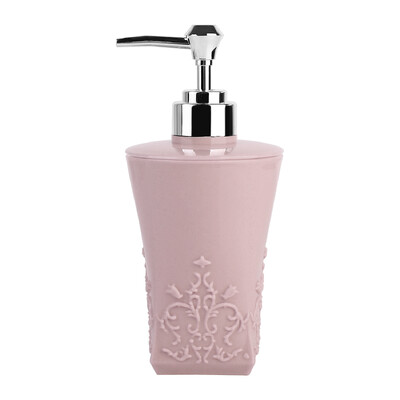 400ml 3D σκαλιστό μοτίβο λουλουδιών Σαμπουάν Αφρόλουτρο Λοσιόν Άδειο μπουκάλι Υγρό Δοχείο Press Bottle Lotion Δοχείο αποθήκευσης