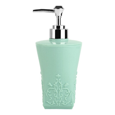 400ml 3D σκαλιστό μοτίβο λουλουδιών Σαμπουάν Αφρόλουτρο Λοσιόν Άδειο μπουκάλι Υγρό Δοχείο Press Bottle Lotion Δοχείο αποθήκευσης
