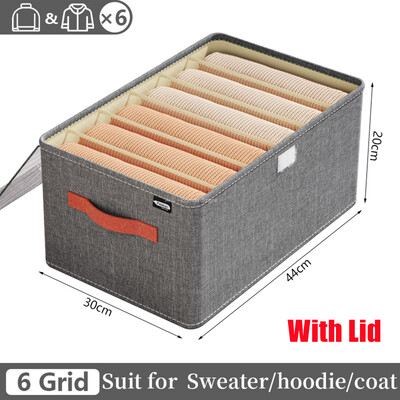 Kaanega riiete hoiukast Magamistoa sahtlid aluspesu organiseerija T-särk Püksid Korraldaja Riidekapp Riidehoidjad