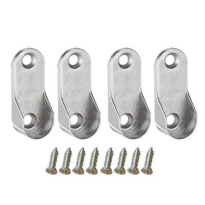 Ovalios spintos strypo atramos Baldų priedai Spintos Vamzdžio atrama Drabužiai Pakabinami Strypo laikikliai Drabužiai Vamzdžių atrama