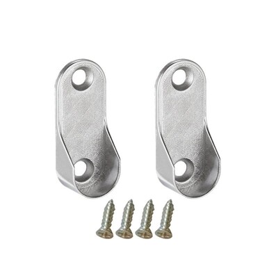 Ovalios spintos strypo atramos Baldų priedai Spintos Vamzdžio atrama Drabužiai Pakabinami Strypo laikikliai Drabužiai Vamzdžių atrama