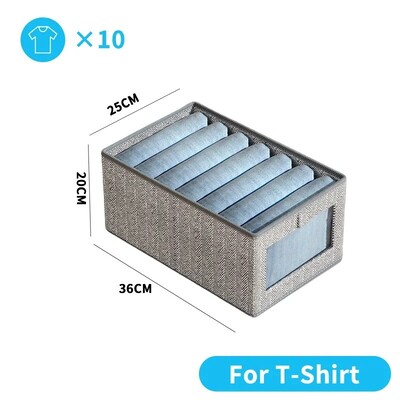 Organizator de haine îngroșate, pantaloni, dulapuri de depozitare pentru pulovere, sertare, organizator, cutie de depozitare pentru blugi, garderobă, organizatoare de depozitare a hainelor