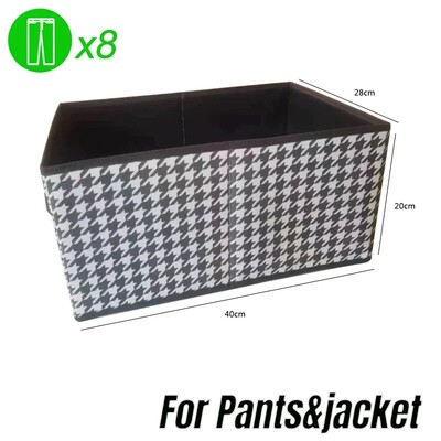 Organizator de haine îngroșate, pantaloni, dulapuri de depozitare pentru pulovere, sertare, organizator, cutie de depozitare pentru blugi, garderobă, organizatoare de depozitare a hainelor