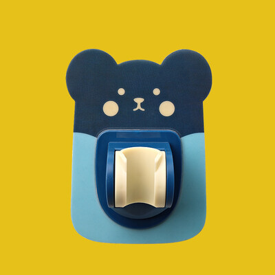 Universaalne reguleeritav dušipea hoidik Vannitoa kinnitus Stabiilne pöörlemine isekleepuv multifilmi dušihoidja lapse lemmikloomale