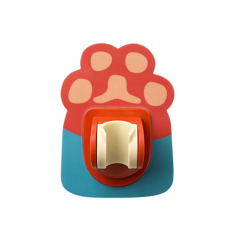 Universaalne reguleeritav dušipea hoidik Vannitoa kinnitus Stabiilne pöörlemine isekleepuv multifilmi dušihoidja lapse lemmikloomale