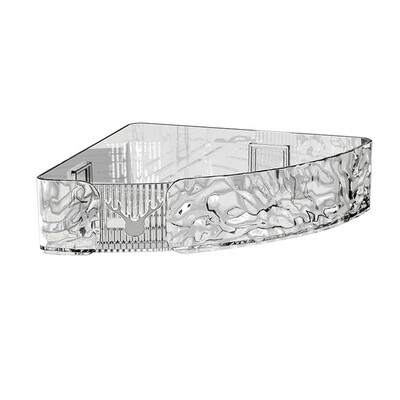 Water Ripple Vannitoa hoiustamisrest Uus paksendav plastik dušigeel hoiurest Punch Tasuta seinahoidik Vannituba