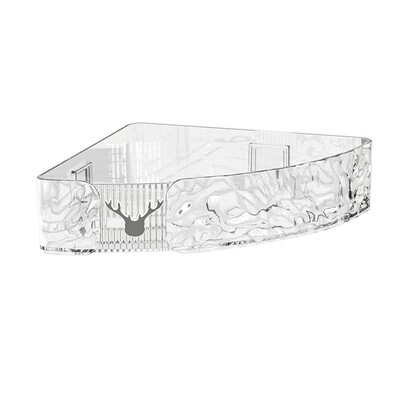 Water Ripple Vannitoa hoiustamisrest Uus paksendav plastik dušigeel hoiurest Punch Tasuta seinahoidik Vannituba