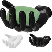 Cârlig multifuncțional în formă de mână Cârlig pentru umeraș fără urme Suport pentru chei de culoare solidă Suport pentru cârlig de depozitare