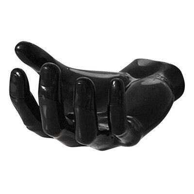 Cârlig multifuncțional în formă de mână Cârlig pentru umeraș fără urme Suport pentru chei de culoare solidă Suport pentru cârlig de depozitare