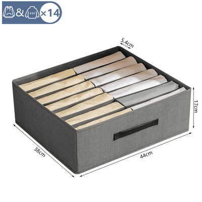 Organizator za odjeću u dva reda Kutije Ormari za spavaću sobu Ladice Organizator Za donje rublje Čarape Hlače Kutija za pohranu Organizator ormara