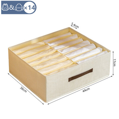 Organizator za odjeću u dva reda Kutije Ormari za spavaću sobu Ladice Organizator Za donje rublje Čarape Hlače Kutija za pohranu Organizator ormara