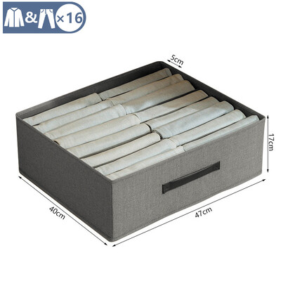 Organizator za odjeću u dva reda Kutije Ormari za spavaću sobu Ladice Organizator Za donje rublje Čarape Hlače Kutija za pohranu Organizator ormara