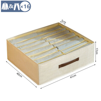 Organizator za odjeću u dva reda Kutije Ormari za spavaću sobu Ladice Organizator Za donje rublje Čarape Hlače Kutija za pohranu Organizator ormara