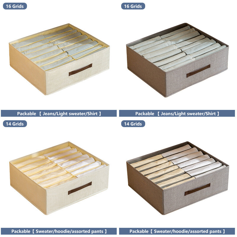 Organizator za odjeću u dva reda Kutije Ormari za spavaću sobu Ladice Organizator Za donje rublje Čarape Hlače Kutija za pohranu Organizator ormara