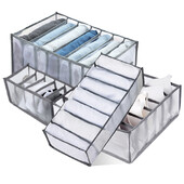 Organizator de haine, pantaloni, cutie de depozitare pentru blugi, dulap, organizator de haine, lenjerie de corp, șosete, dulap artefact, organizatori de depozitare