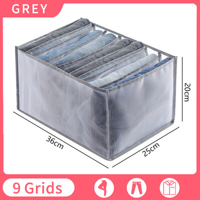 Organizator de haine, pantaloni, cutie de depozitare pentru blugi, dulap, organizator de haine, lenjerie de corp, șosete, dulap artefact, organizatori de depozitare