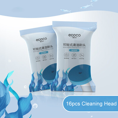 IZEFS ühekordselt kasutatav tualetthari puhastusvedelikuga seinale kinnitatav puhastustööriist vannitoa vahetusharjapea Wc tarvikutele